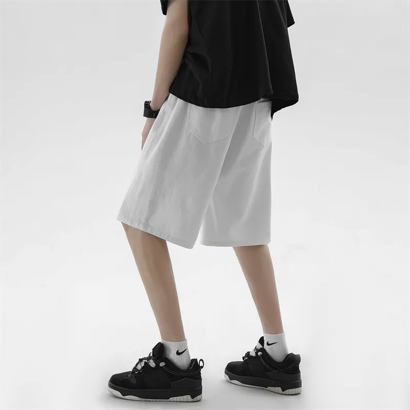 AMBER LIGHT Summer Denim Shorts Unisex-17