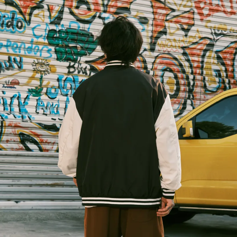 AMBER LIGHT Baseball Jacket Unisex-2