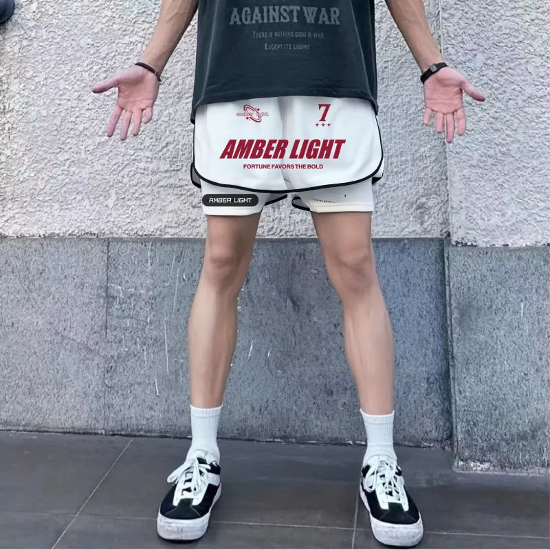 AMBER LIGHT Sports Shorts Unisex-1