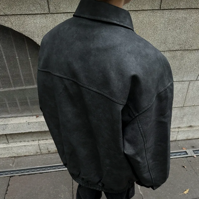 AMBER LIGHT Leather Jacket Unisex-2