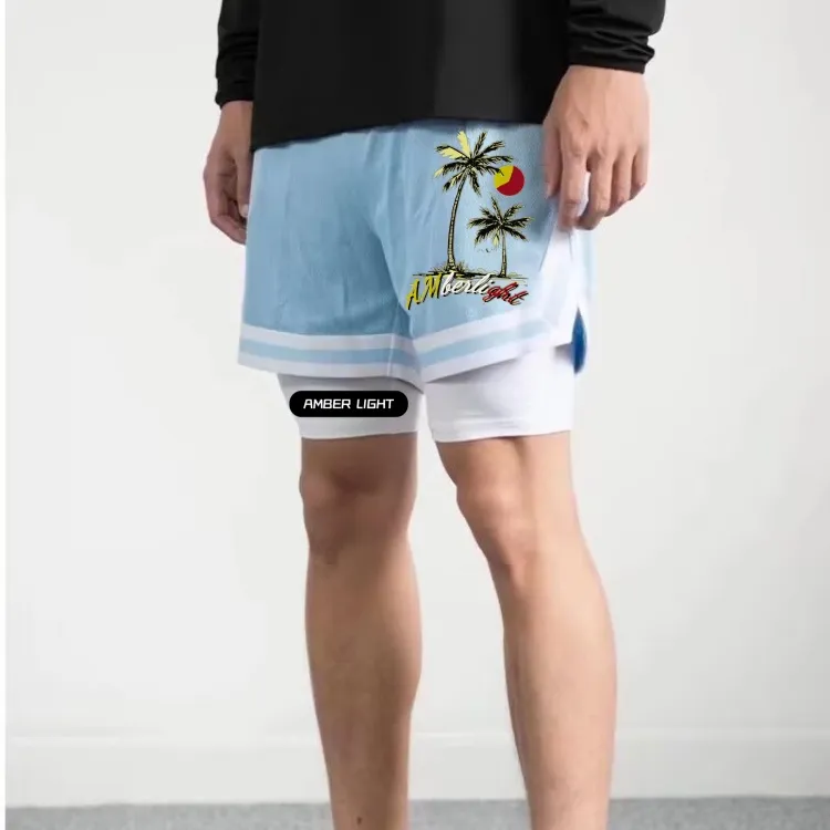 AMBER LIGHT Sports Shorts Unisex-5