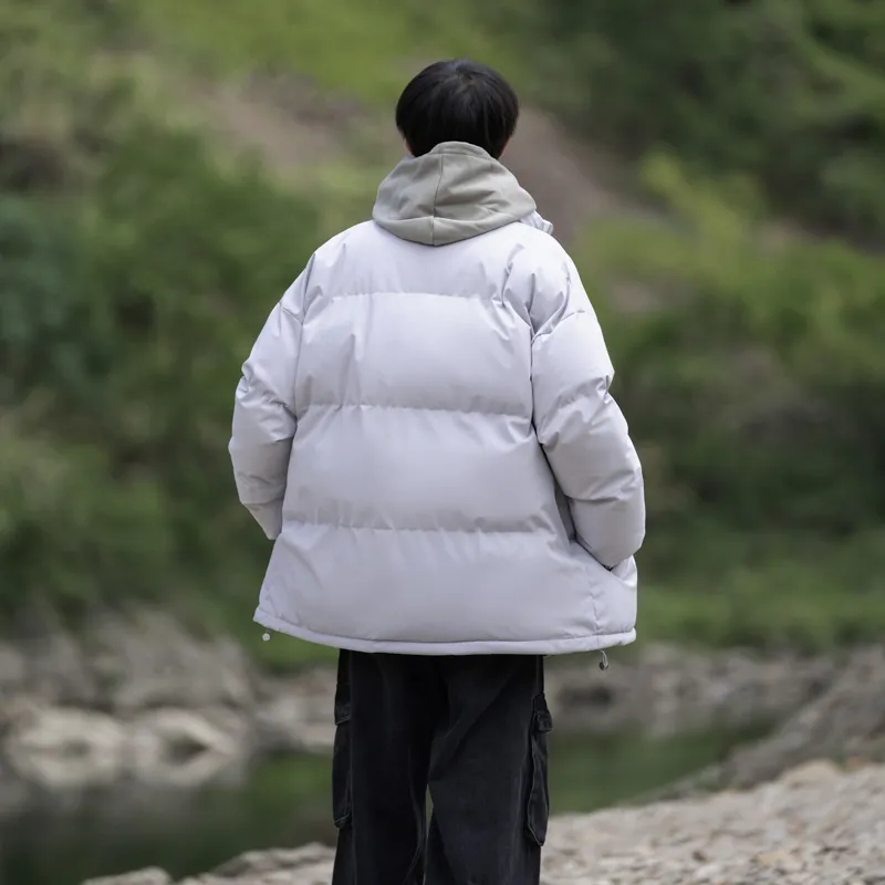 AMBER LIGHT Puffer Jacket Unisex-4