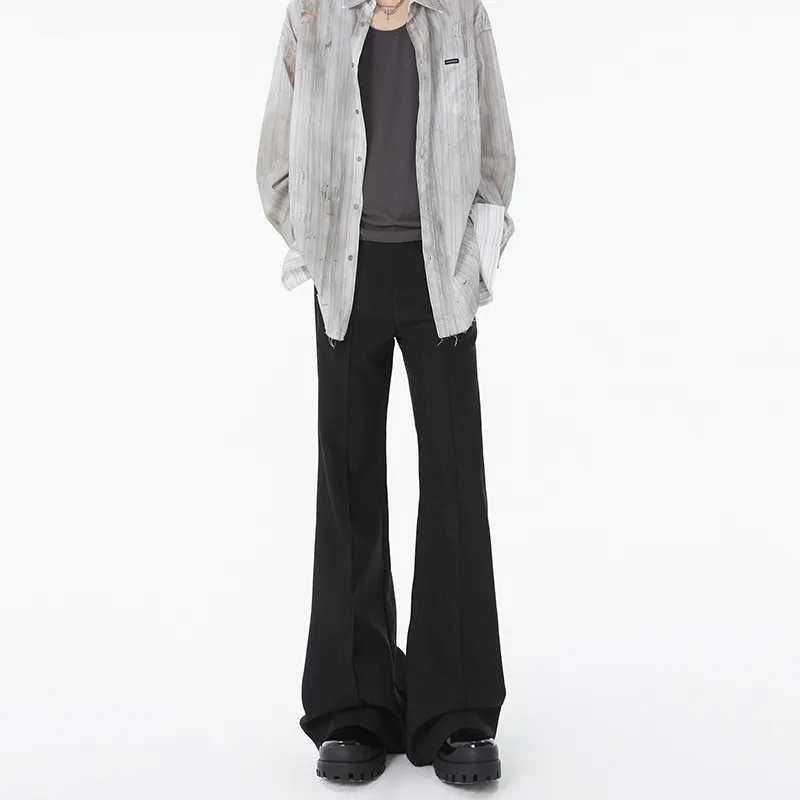 AMBER LIGHT Suit Trouser Unisex Black-5