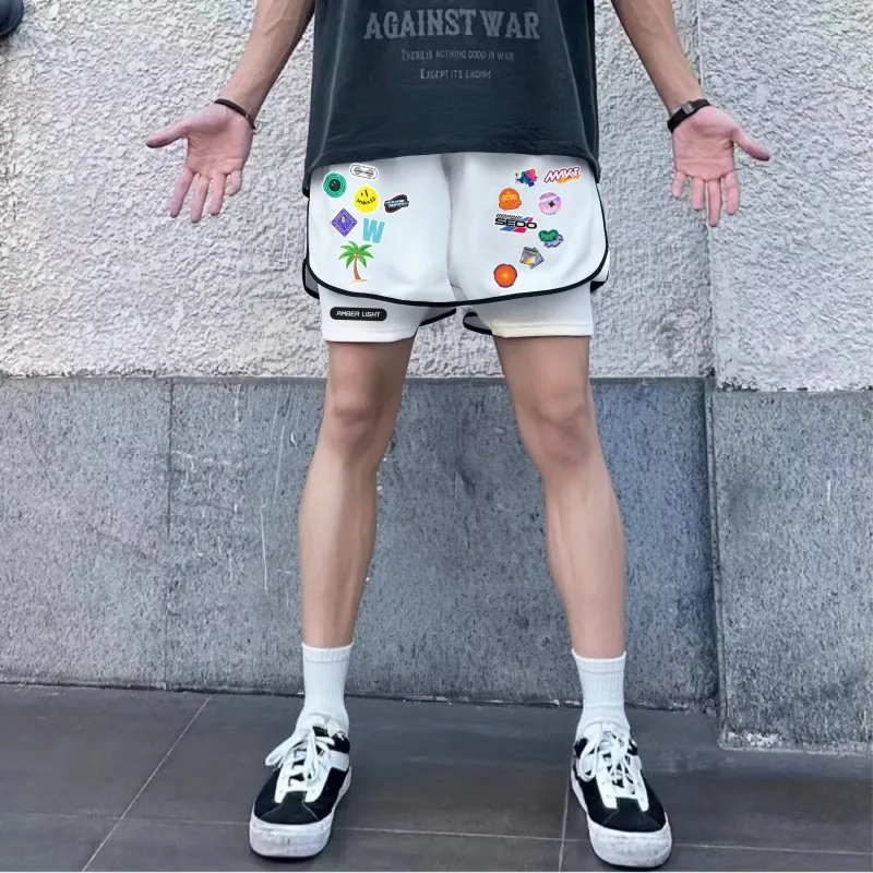 AMBER LIGHT Sports Shorts Unisex-6