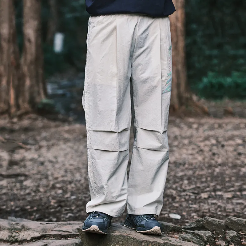 AMBER LIGHT AMBER LIGHT X XIHU ROCK Co branded Series Casual Pants Unisex-2