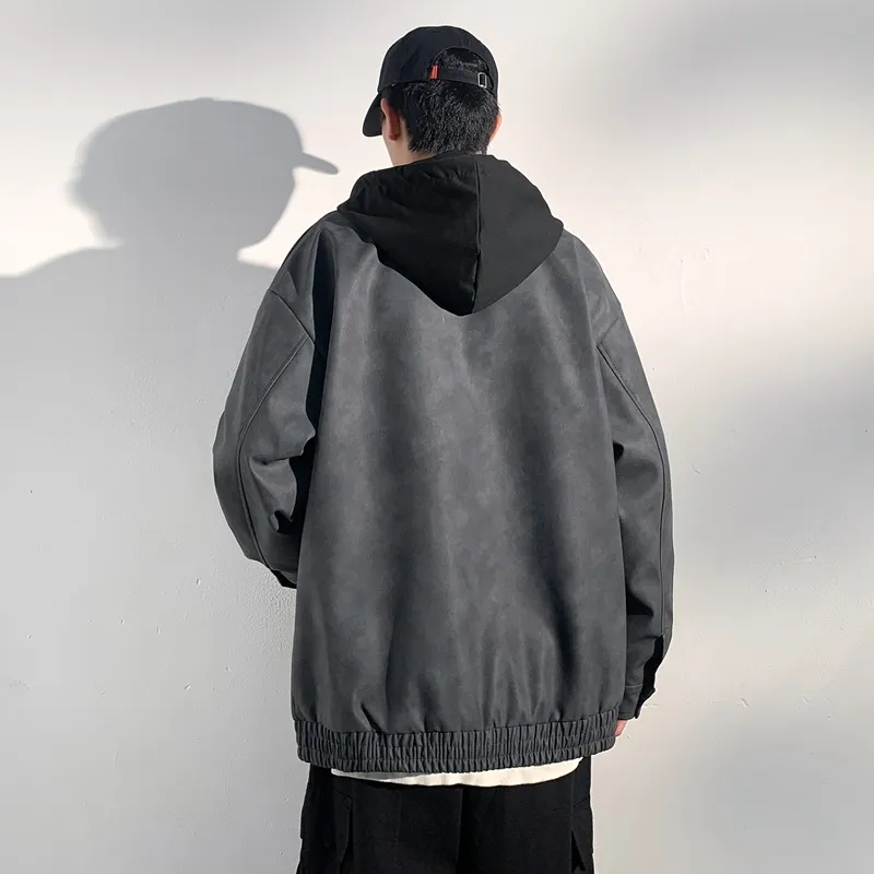 AMBER LIGHT Leather Jacket Unisex-5