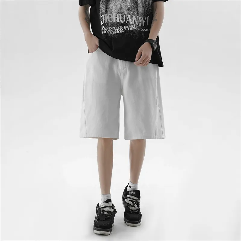 AMBER LIGHT Summer Denim Shorts Unisex-15