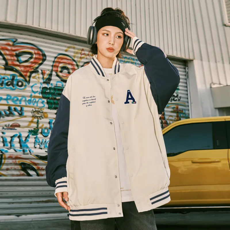 AMBER LIGHT Baseball Jacket Unisex-3