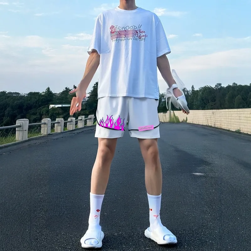 AMBER LIGHT Sports Shorts Unisex-6