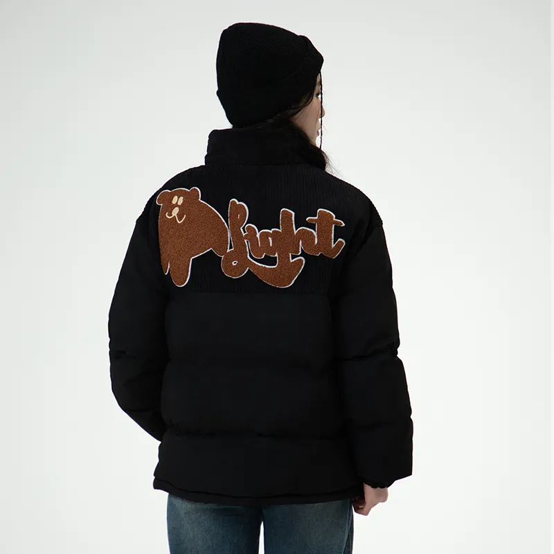 AMBER LIGHT Puffer Jacket Unisex-3