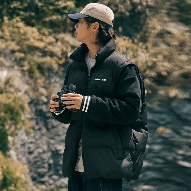 AMBER LIGHT Puffer Jackets Unisex-5