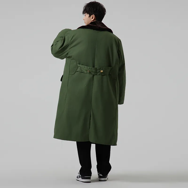 AMBER LIGHT Coats Unisex Army Green-7