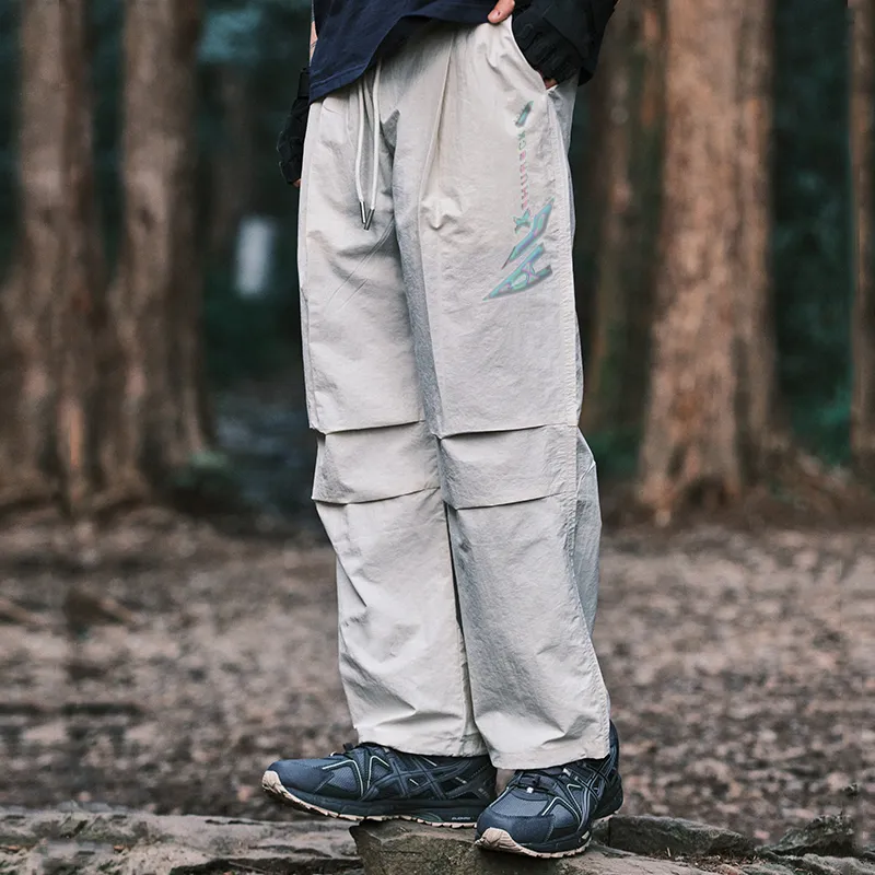 AMBER LIGHT AMBER LIGHT X XIHU ROCK Co branded Series Casual Pants Unisex-4