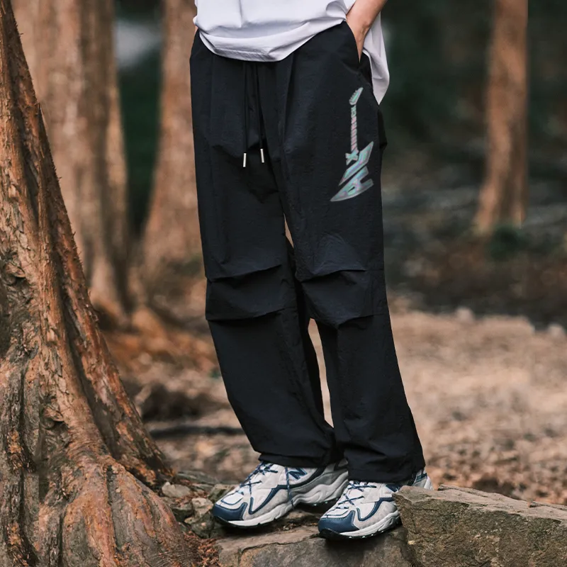 AMBER LIGHT AMBER LIGHT X XIHU ROCK Co branded Series Casual Pants Unisex-12
