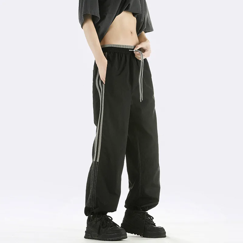 AMBER LIGHT Knitted Sports Pants Unisex-21