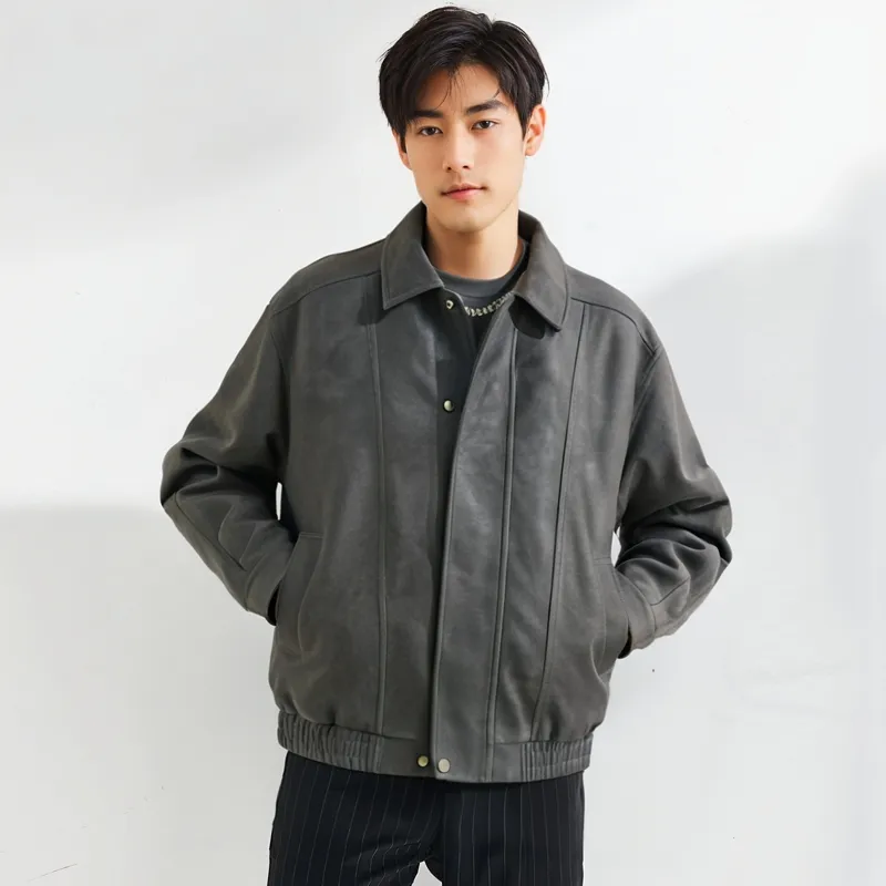 AMBER LIGHT Leather Jacket Unisex-3