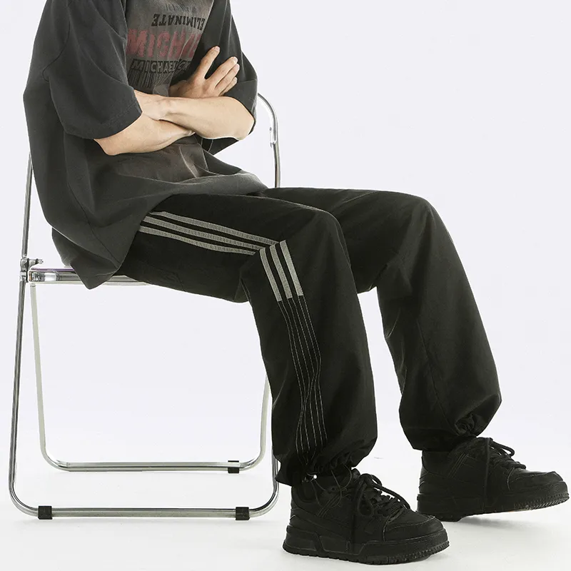 AMBER LIGHT Knitted Sports Pants Unisex-19