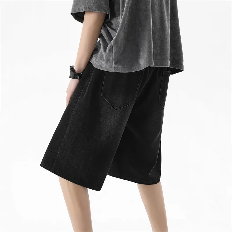 AMBER LIGHT Denim Shorts Unisex-2