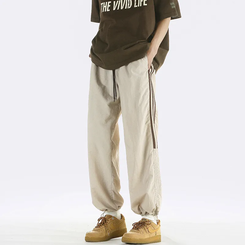 AMBER LIGHT Knitted Sports Pants Unisex-5