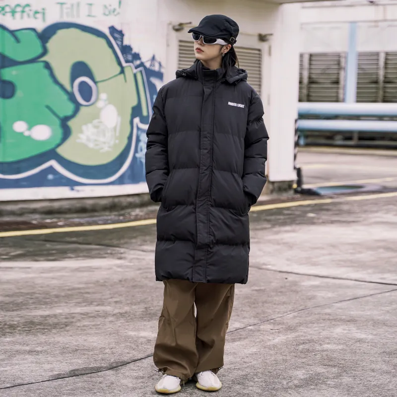 AMBER LIGHT Puffer Jacket Coat Unisex-4