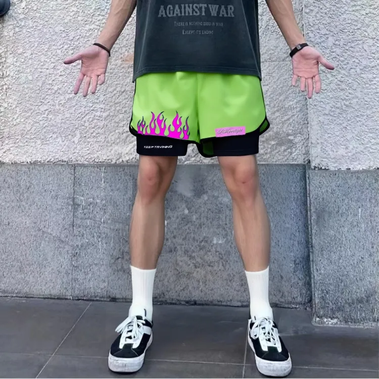 AMBER LIGHT Sports Shorts Unisex-11