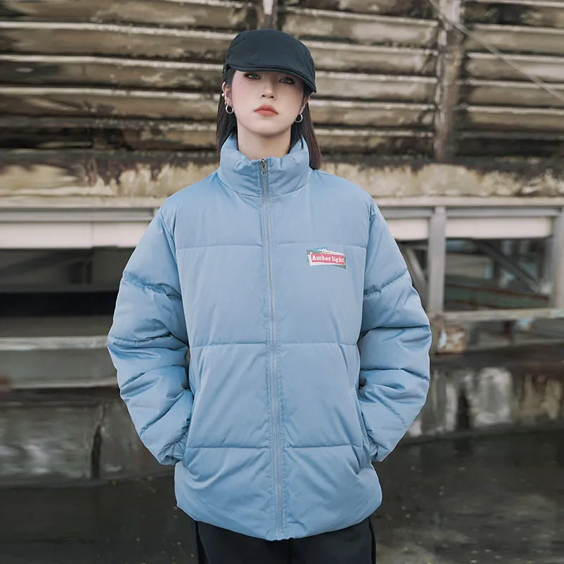 AMBER LIGHT Puffer Jacket Unisex Khaki-15