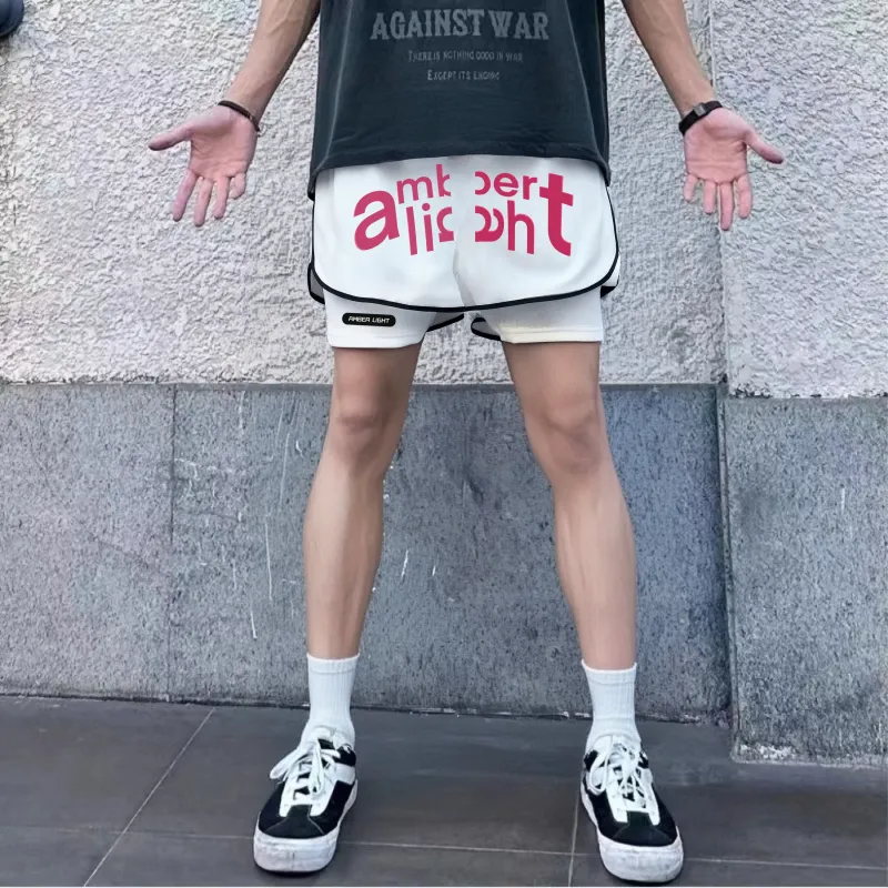AMBER LIGHT Sports Shorts Unisex-17