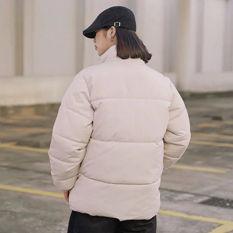 AMBER LIGHT Puffer Jacket Unisex Khaki-10