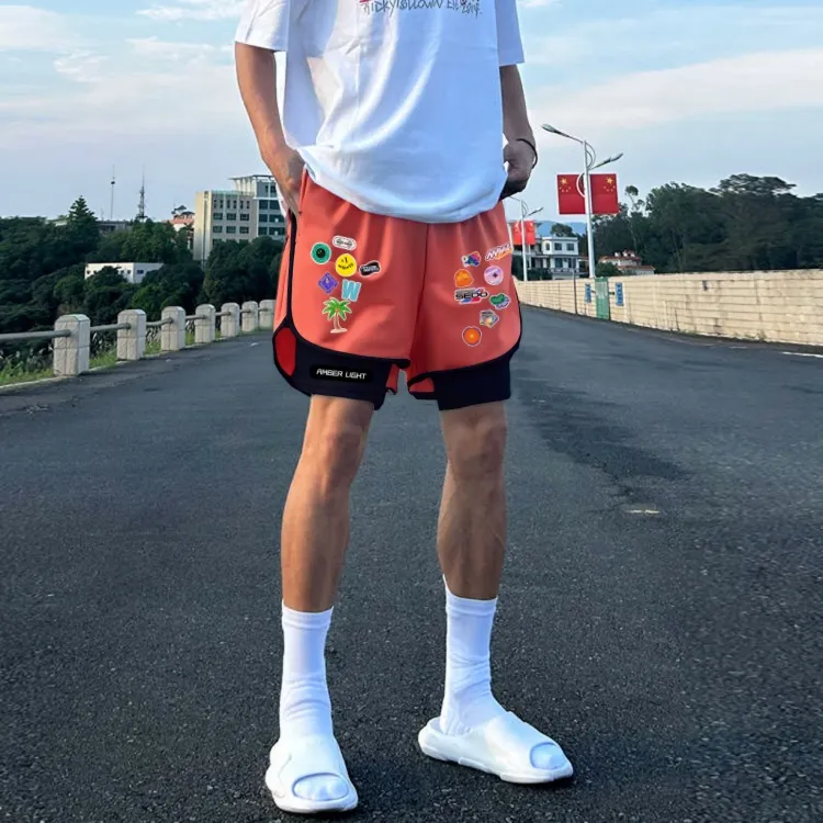 AMBER LIGHT Sports Shorts Unisex-9