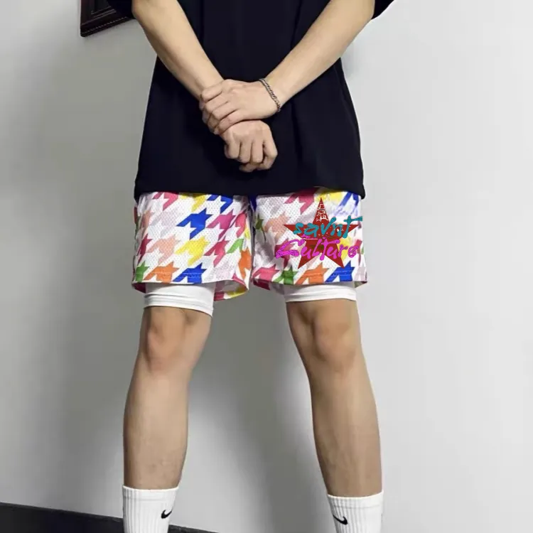AMBER LIGHT Basketball Shorts Unisex-11