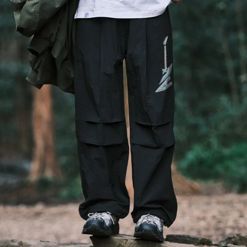 AMBER LIGHT AMBER LIGHT X XIHU ROCK Co branded Series Casual Pants Unisex-9