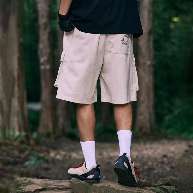 AMBER LIGHT AMBER LIGHT Mountain Outdoor Cargo Shorts Unisex-11