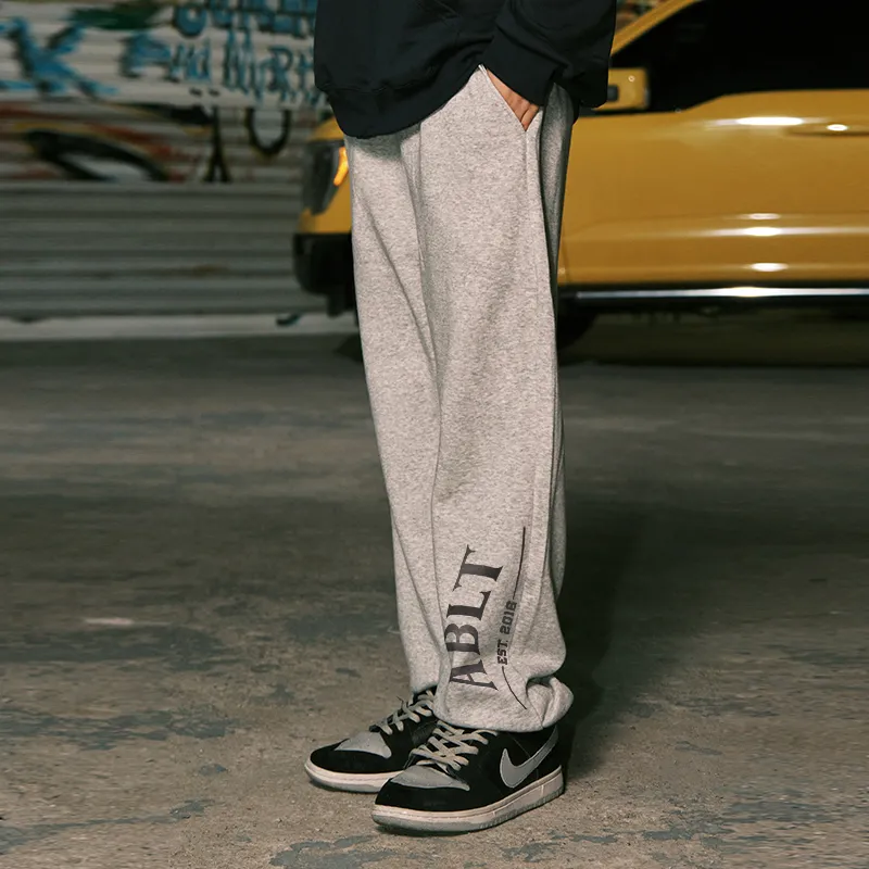 AMBER LIGHT Knitted Sports Pants Unisex-2