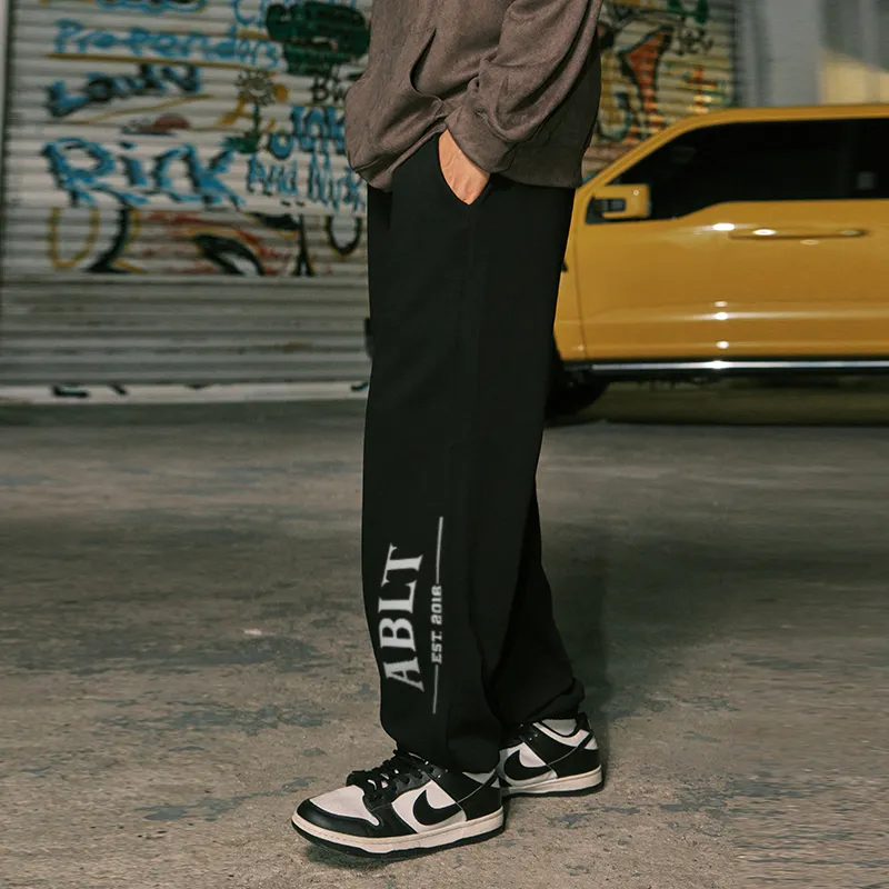 AMBER LIGHT Knitted Sports Pants Unisex-7