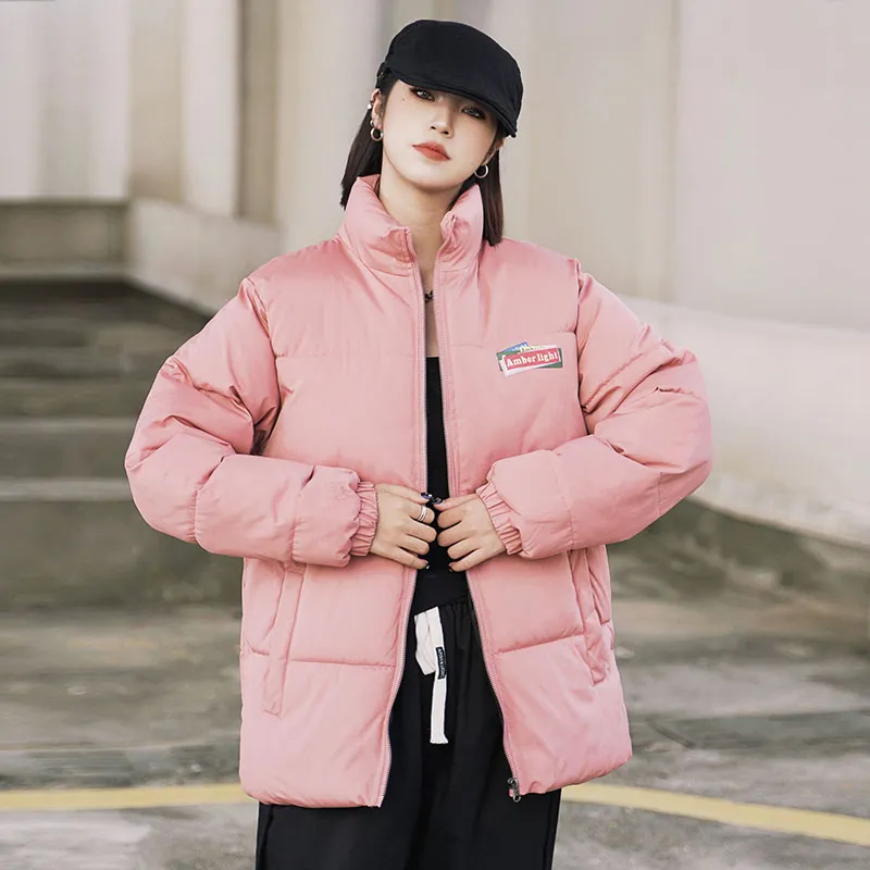 AMBER LIGHT Puffer Jacket Unisex Khaki-24