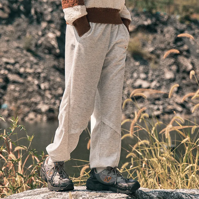 AMBER LIGHT Knitted Sweatpants Unisex-4