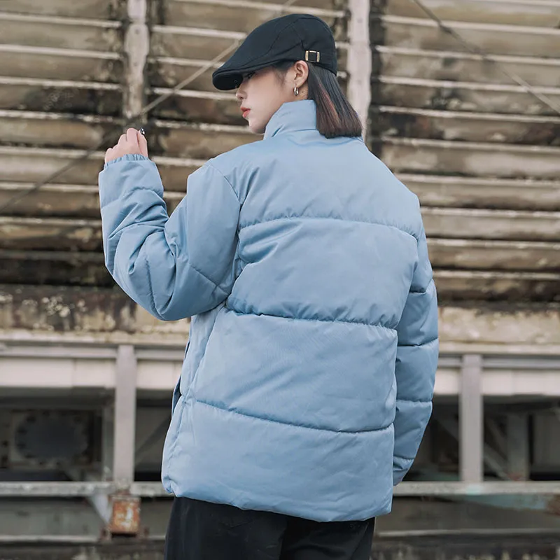 AMBER LIGHT Puffer Jacket Unisex Khaki-16