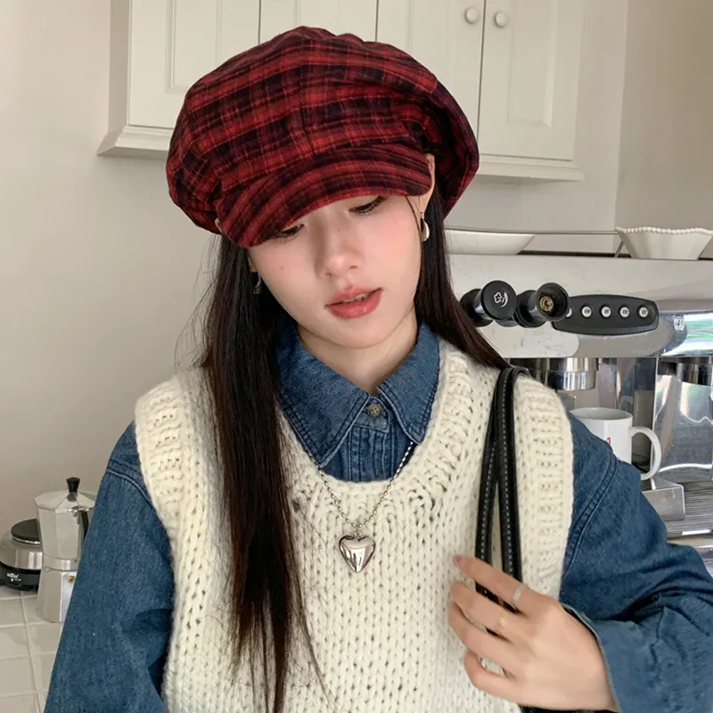 DAISY BEAUTY Cotton Berets Women's-1