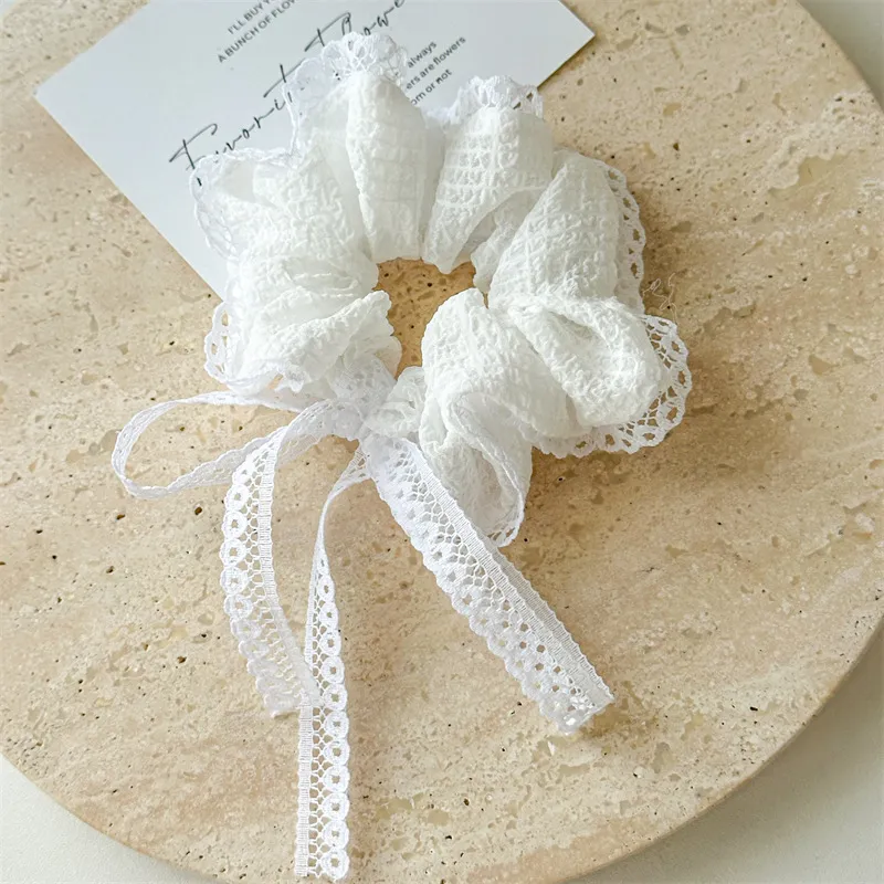 DAISY BEAUTY Silk Chiffon Hair Tie Women's-1