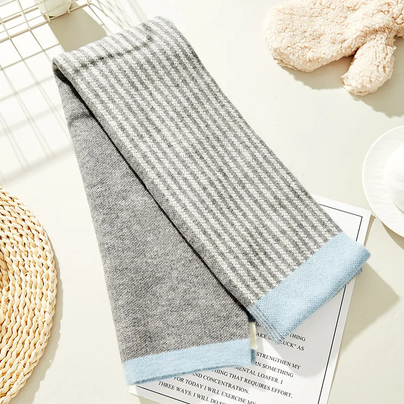 DAISY BEAUTY Knit Scarves Unisex-12
