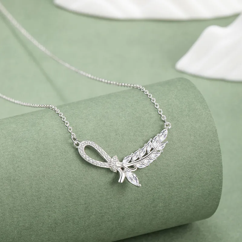 DAISY BEAUTY S925 Silver Necklaces Women's-1