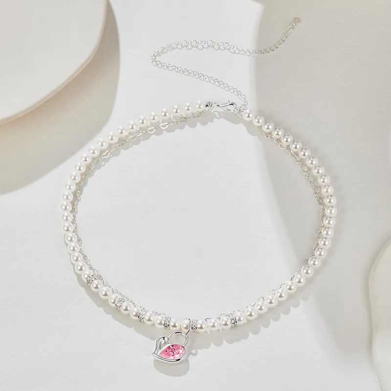 DAISY BEAUTY S925 Silver Necklaces Women's-2