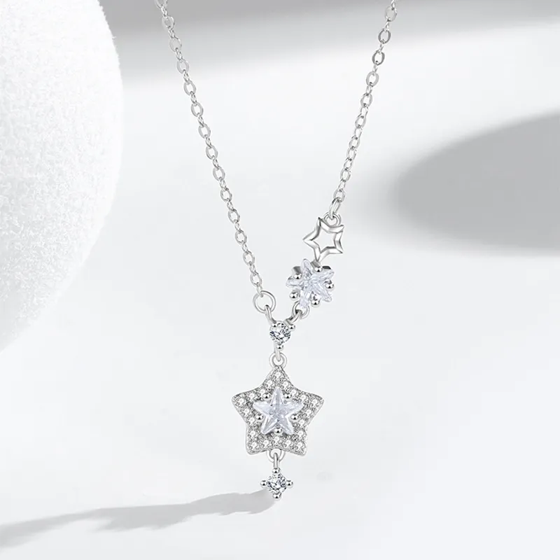 DAISY BEAUTY S925 Silver Necklaces Women's-4