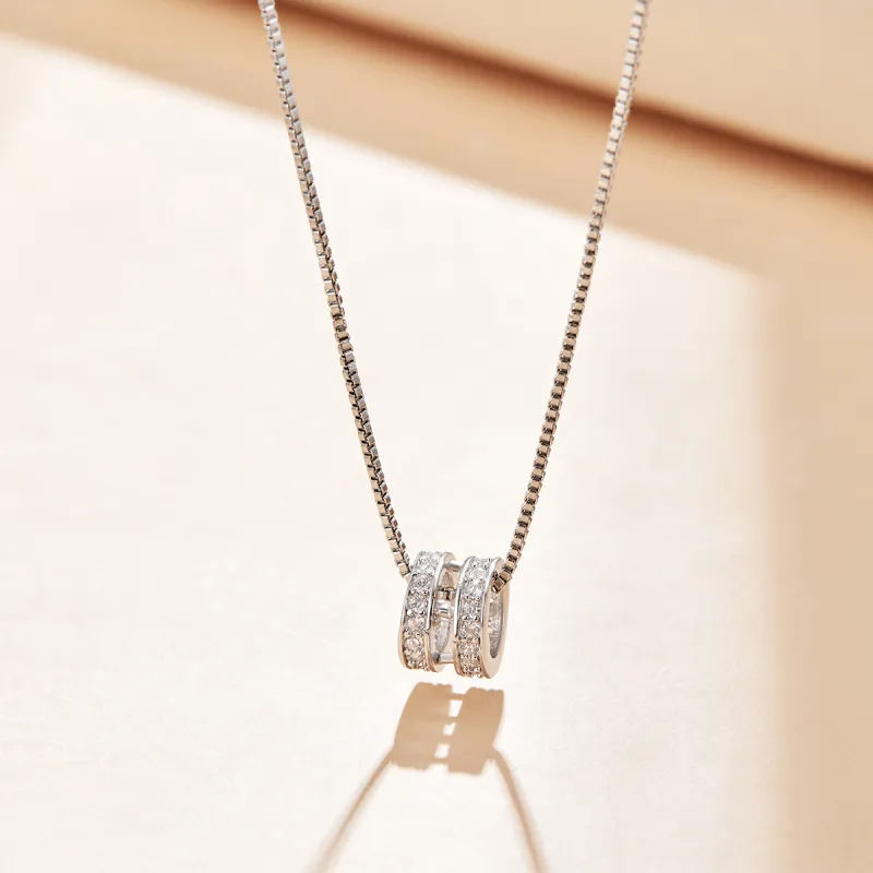 ERROR S925 Silver Necklaces Women's Silver-1