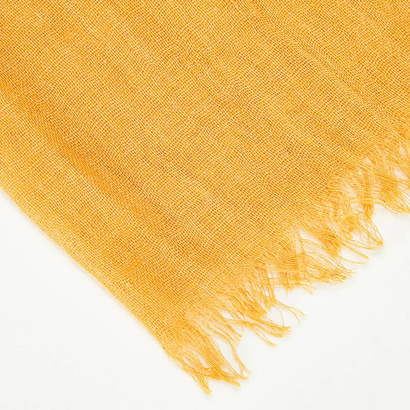 DAISY BEAUTY Polyester Silk Scarves Women's-3