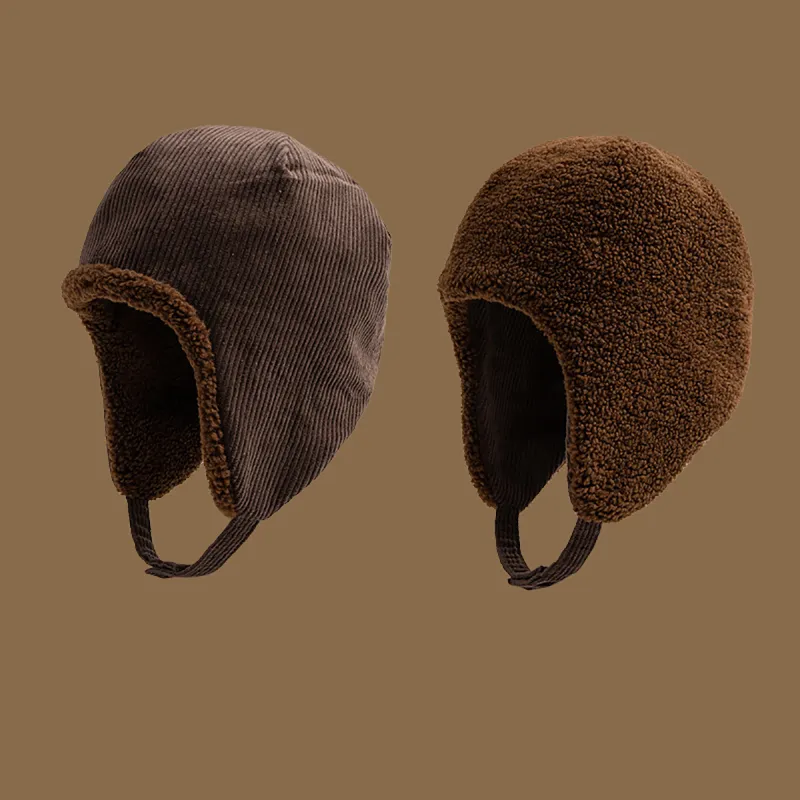 DAISY BEAUTY Polyester Trapper Hats Unisex-3