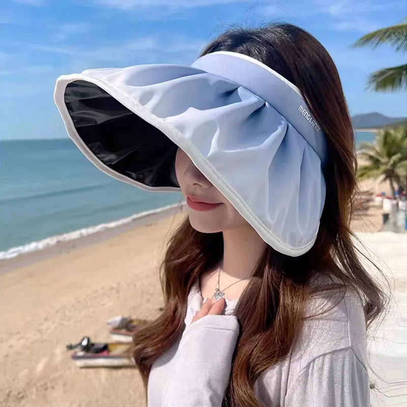DAISY BEAUTY Polyester Sun Protection Hats Women's-6