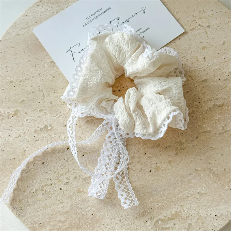 DAISY BEAUTY Silk Chiffon Hair Tie Women's-8