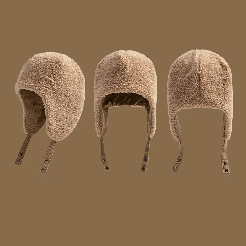 DAISY BEAUTY Polyester Trapper Hats Unisex-5