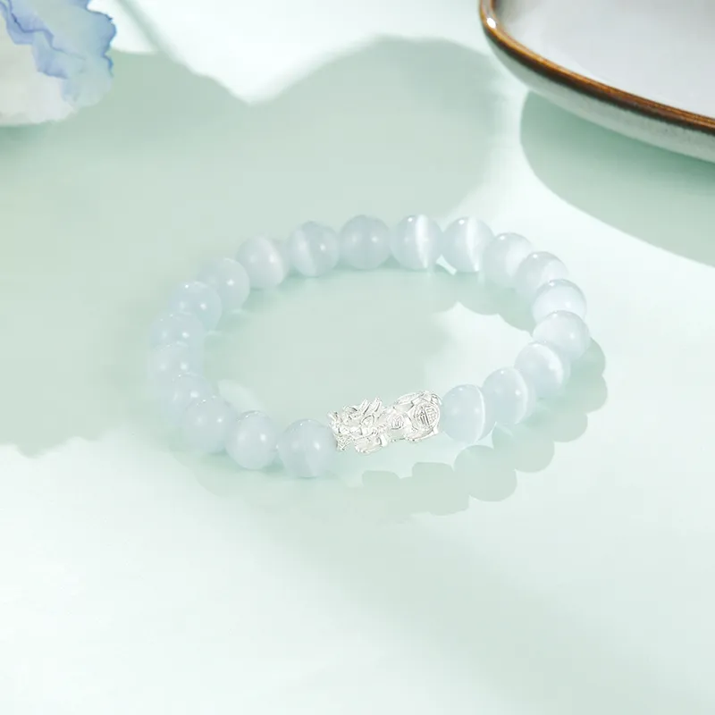 DAISY BEAUTY Glass Cat Eye Bracelets Women's-2